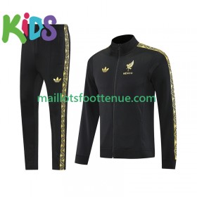 Mexique Enfant Ensemble Vestes d'entrainement Noir 2025